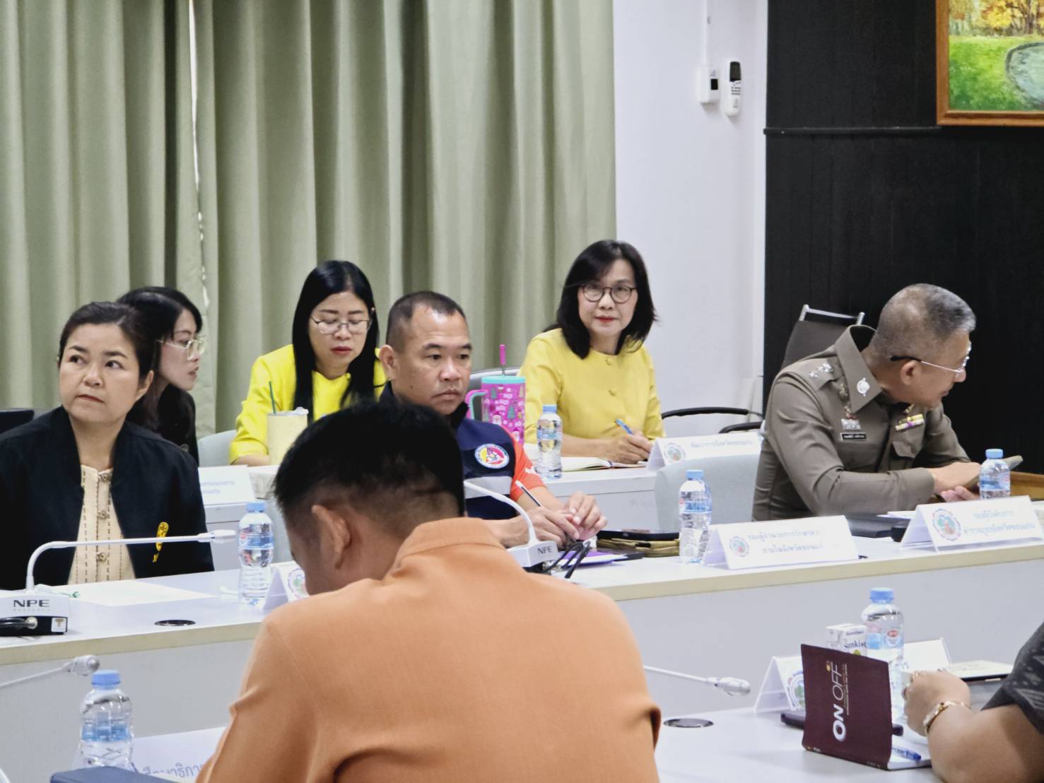 พช.ขอนแก่น : ร่วมประชุมศูนย์ปฏิบัติการติดตามเร่งรัดการบำบัดรักษา ฟื้นฟูสภาพทางสังคม ป้องกันและปราบปรามยาเสพติด (ศปก.ครส.) ครั้งที่ 6/2568