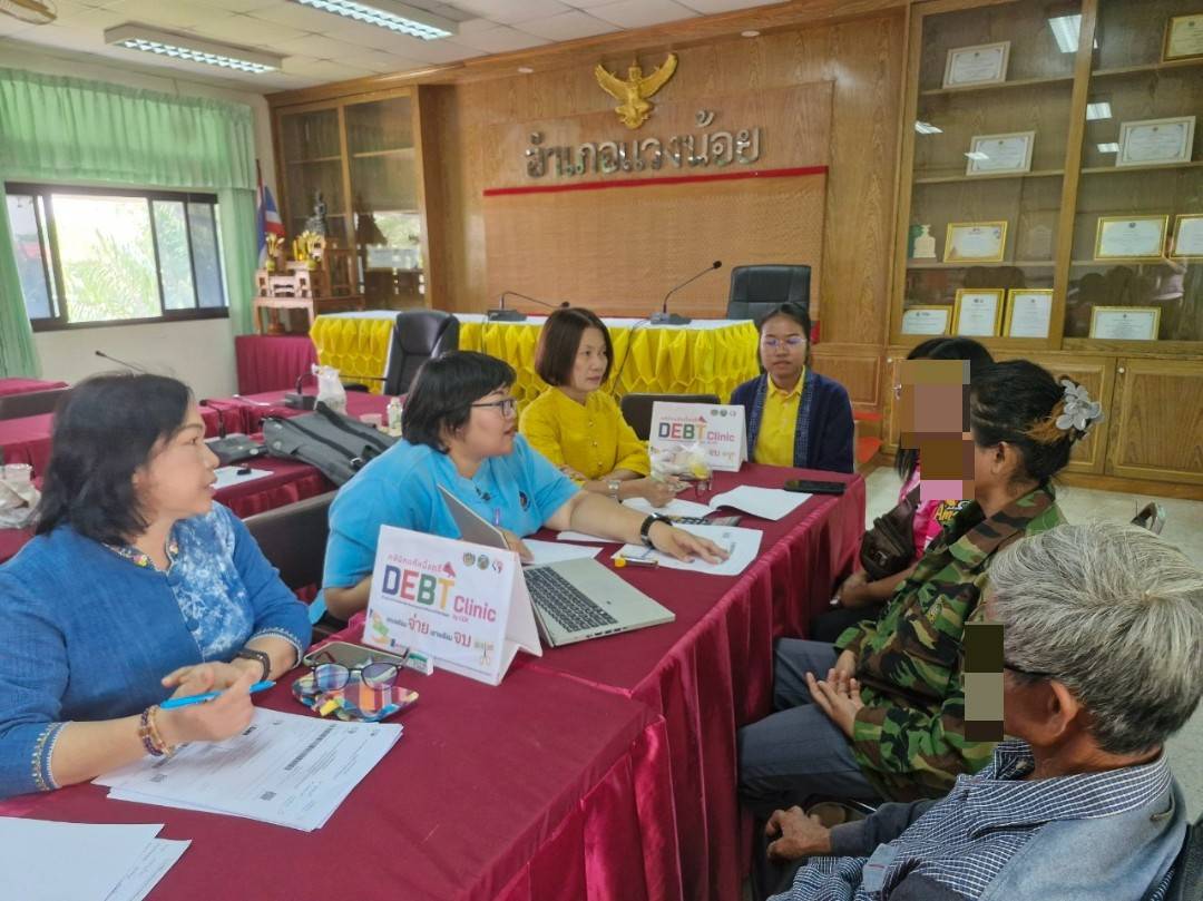 พช.ขอนแก่น : ลงพื้นที่ติดตามและสนับสนุนการดำเนินงาน การบริหารจัดการหนี้ค้างเกินกำหนดชำระ กองทุนพัฒนาบทบาทสตรี (คลินิกแก้หนี้สตรี คุณพร้อมจ่าย เราพร้อมจบ DEBT Clinic By CDK)