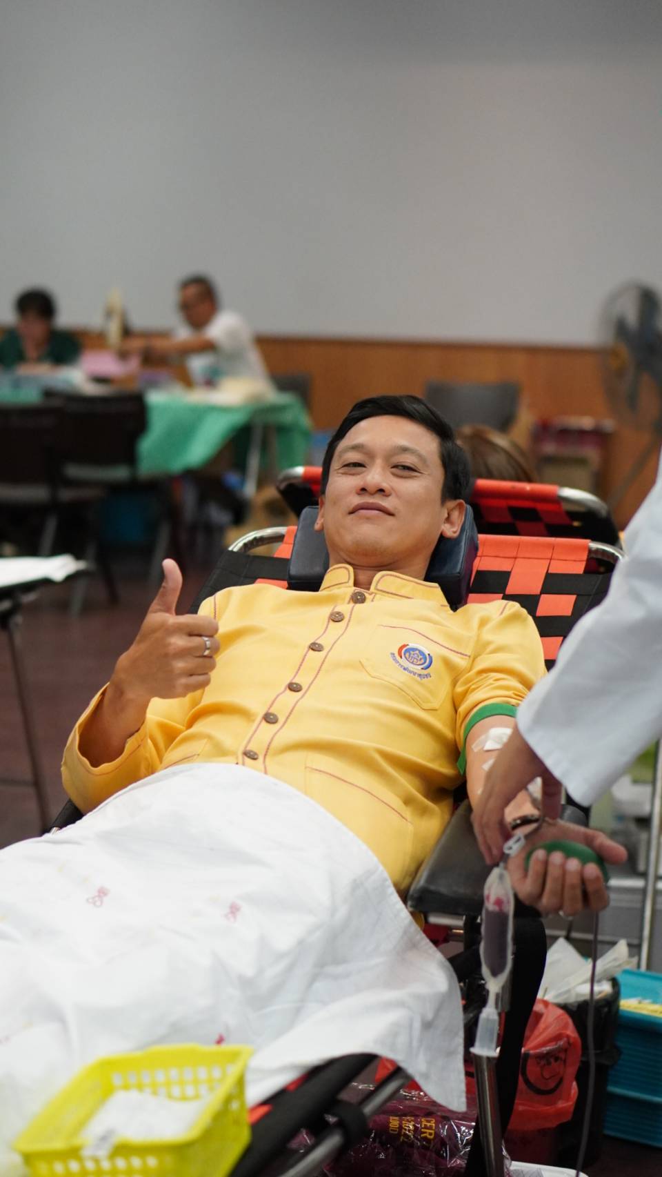 พช.ขอนแก่น : ร่วมบริจาคโลหิต ทำความดีครั้งใหญ่ ส่งต่อลมหายใจให้เพื่อนมนุษย์ จัดโดยเหล่ากาชาดจังหวัดขอนแก่น ร่วมกับศาลากลางจังหวัดขอนแก่น และศูนย์คลังเลือดกลาง โรงพยาบาลขอนแก่น