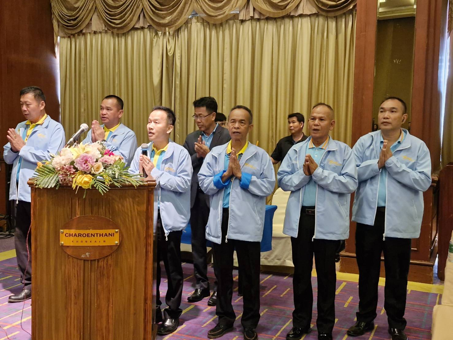 พช.ขอนแก่น : ร่วมโครงการอบรมหลักสูตรวิทยากรกระบวนการกองทุนแม่ของแผ่นดิน (ครู ข) ระหว่างวันจันทร์ที่ 3 – วันพุธที่ 5 มีนาคม 2568 ณ โรงแรมเจริญธานี อำเภอเมืองขอนแก่น จังหวัดขอนแก่น (วันที่1)
