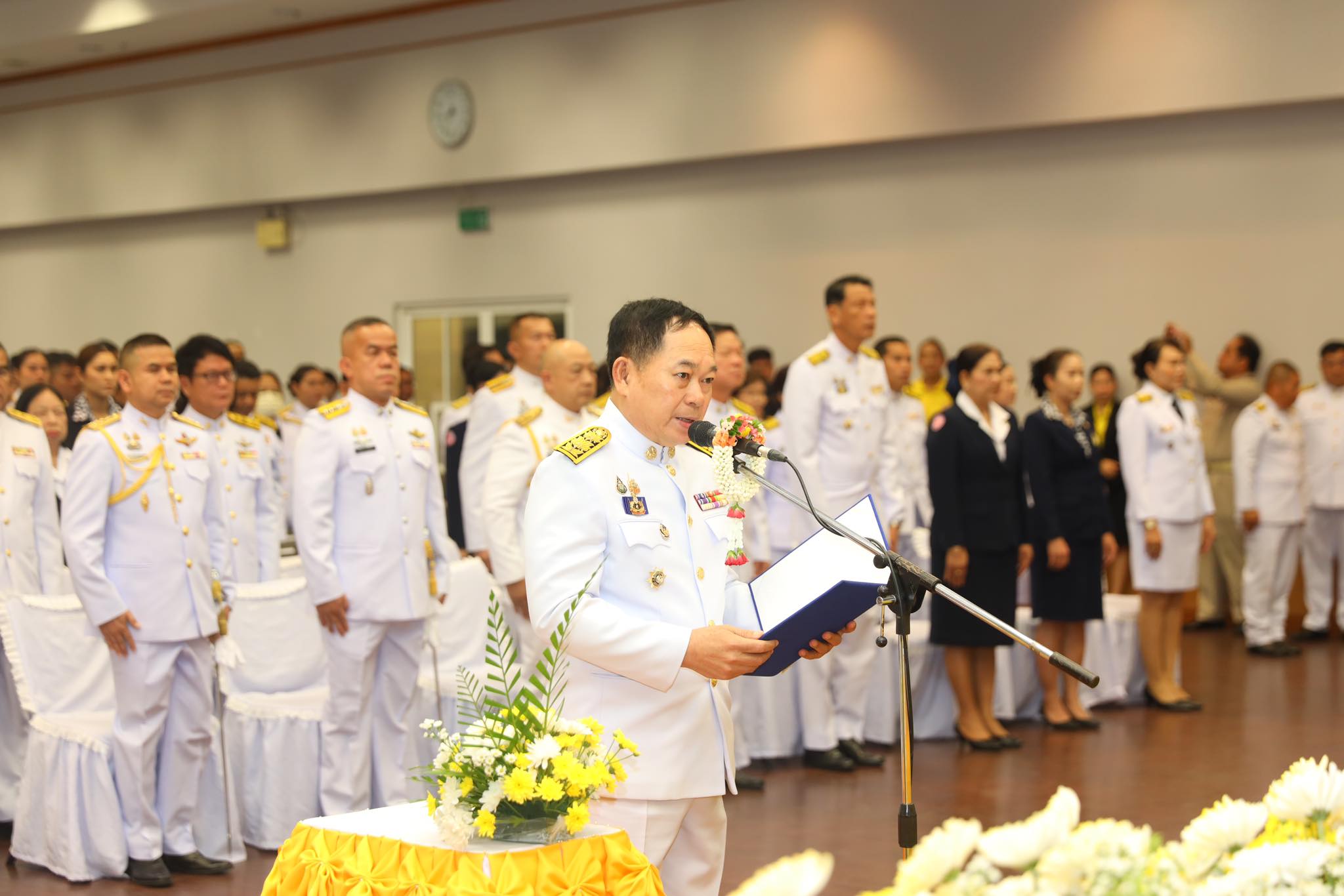 จังหวัดขอนแก่น : จัดพิธีวางพานพุ่มถวายราชสักการะเนื่องในวันที่ระลึกพระบาทสมเด็จพระนั่งเกล้าเจ้าอยู่หัว พระมหาเจษฎาราชเจ้า ประจำปี 2568