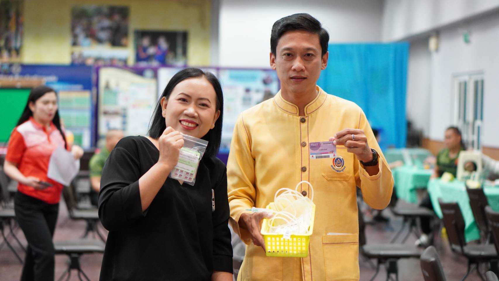 พช.ขอนแก่น : ร่วมบริจาคโลหิต ทำความดีครั้งใหญ่ ส่งต่อลมหายใจให้เพื่อนมนุษย์ จัดโดยเหล่ากาชาดจังหวัดขอนแก่น ร่วมกับศาลากลางจังหวัดขอนแก่น และศูนย์คลังเลือดกลาง โรงพยาบาลขอนแก่น