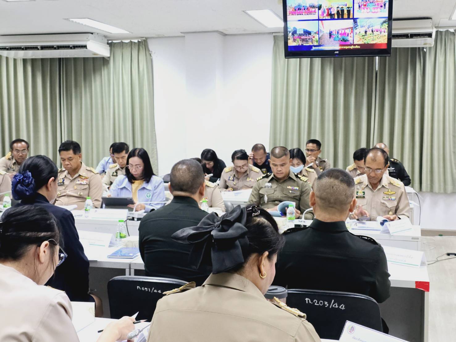 พช.ขอนแก่น : ร่วมประชุมคณะกรรมการอำนวยการรักษาความมั่นคงภายในจังหวัดขอนแก่น ครั้งที่ 1/2568