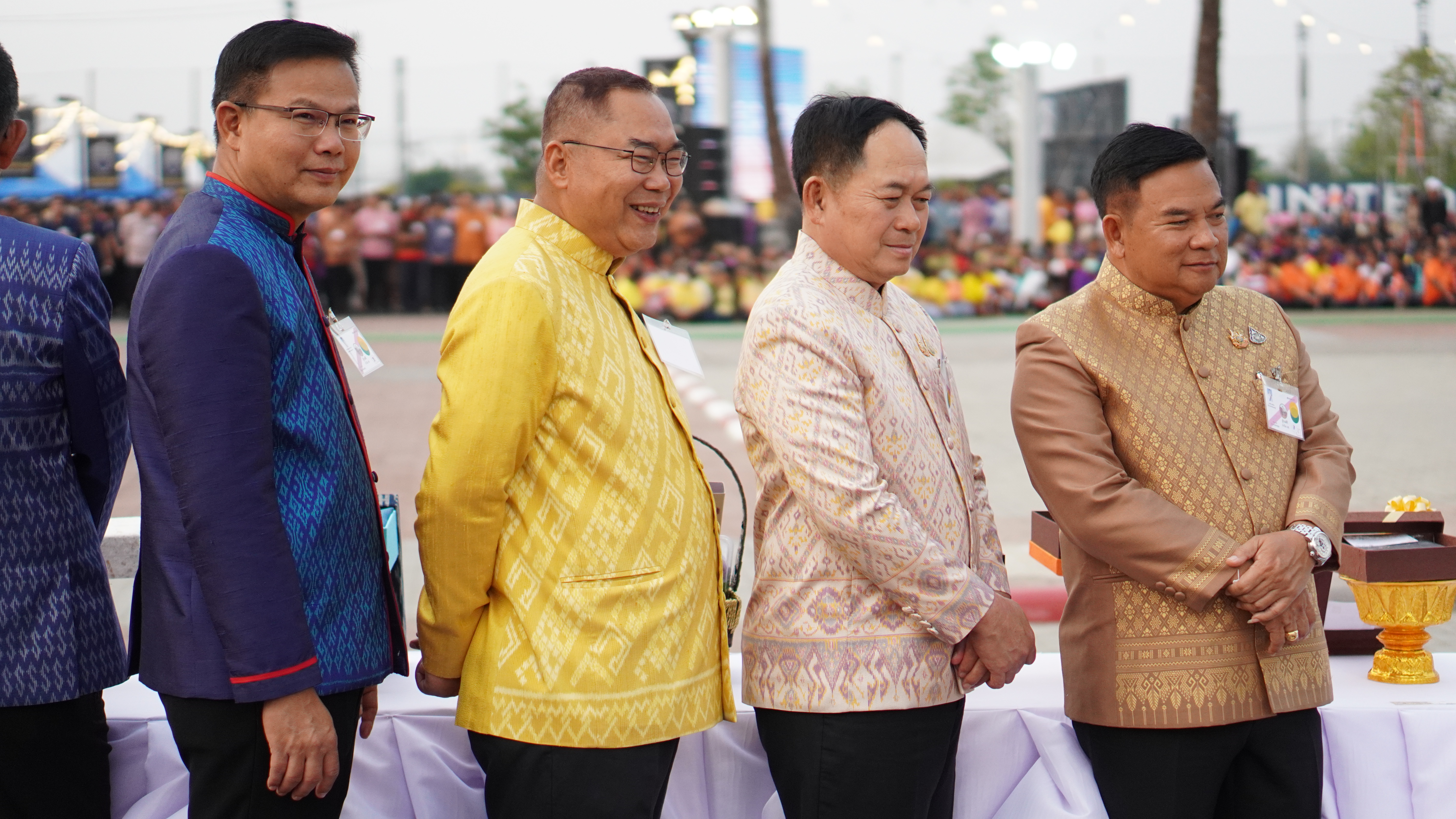 พช.ขอนแก่น : ร่วมรับเสด็จสมเด็จพระเจ้าลูกเธอ เจ้าฟ้าสิริวัณณวรี นารีรัตนราชกัญญา ทอดพระเนตรการจัดนิทรรศการผ้าไทยครั้งยิ่งใหญ่แห่งปี “Colors of Buriram” เส้นทางสายไหม สายใยวัฒนธรรม คุณค่าภูมิปัญญาท้องถิ่น