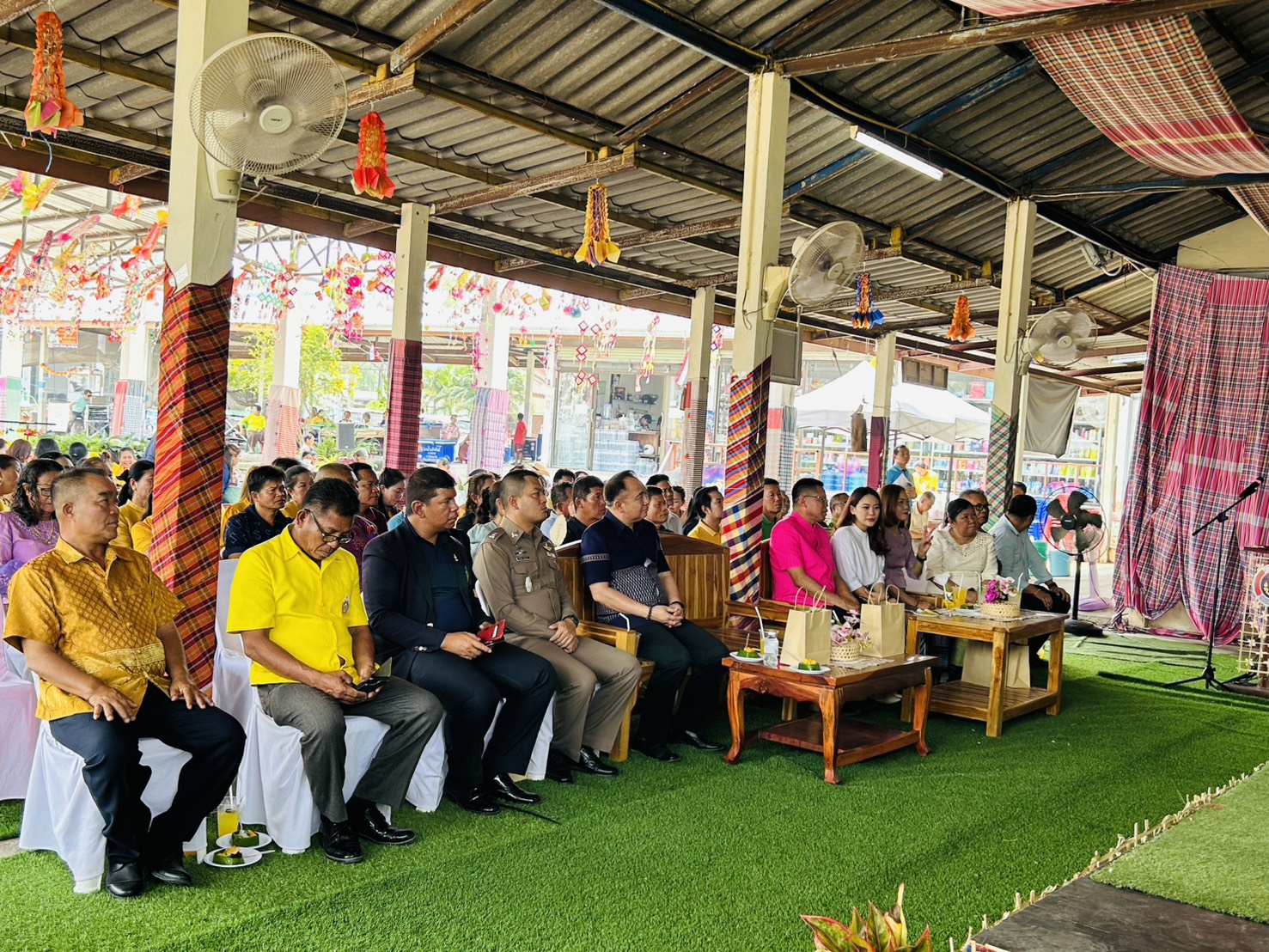 จังหวัดขอนแก่น : อำเภอบ้านแฮด เปิดหมู่บ้านท่องเที่ยวเชิงสร้างสรรค์ บ้านหนองเต่า หมู่ที่ 3 ตำบลหนองแซง อำเภอบ้านแฮด จังหวัดขอนแก่น