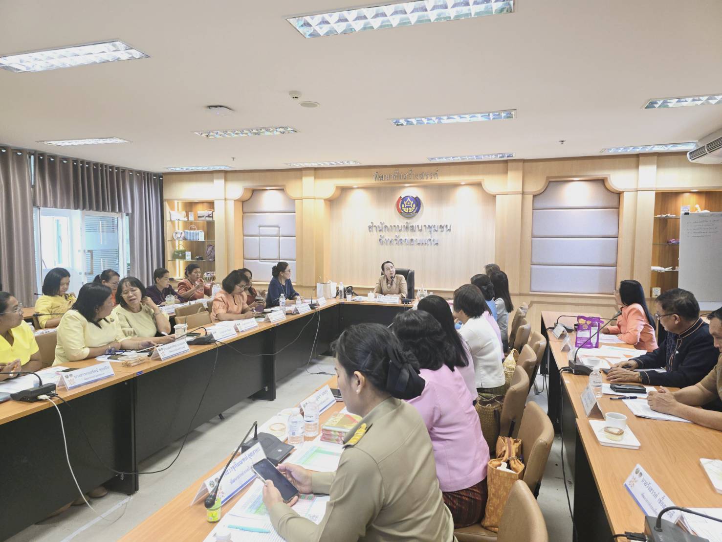 พช.ขอนแก่น : ประชุมผู้บริหารและนักวิชาการพัฒนาชุมชนจังหวัดขอนแก่น ครั้งที่ 2/2568