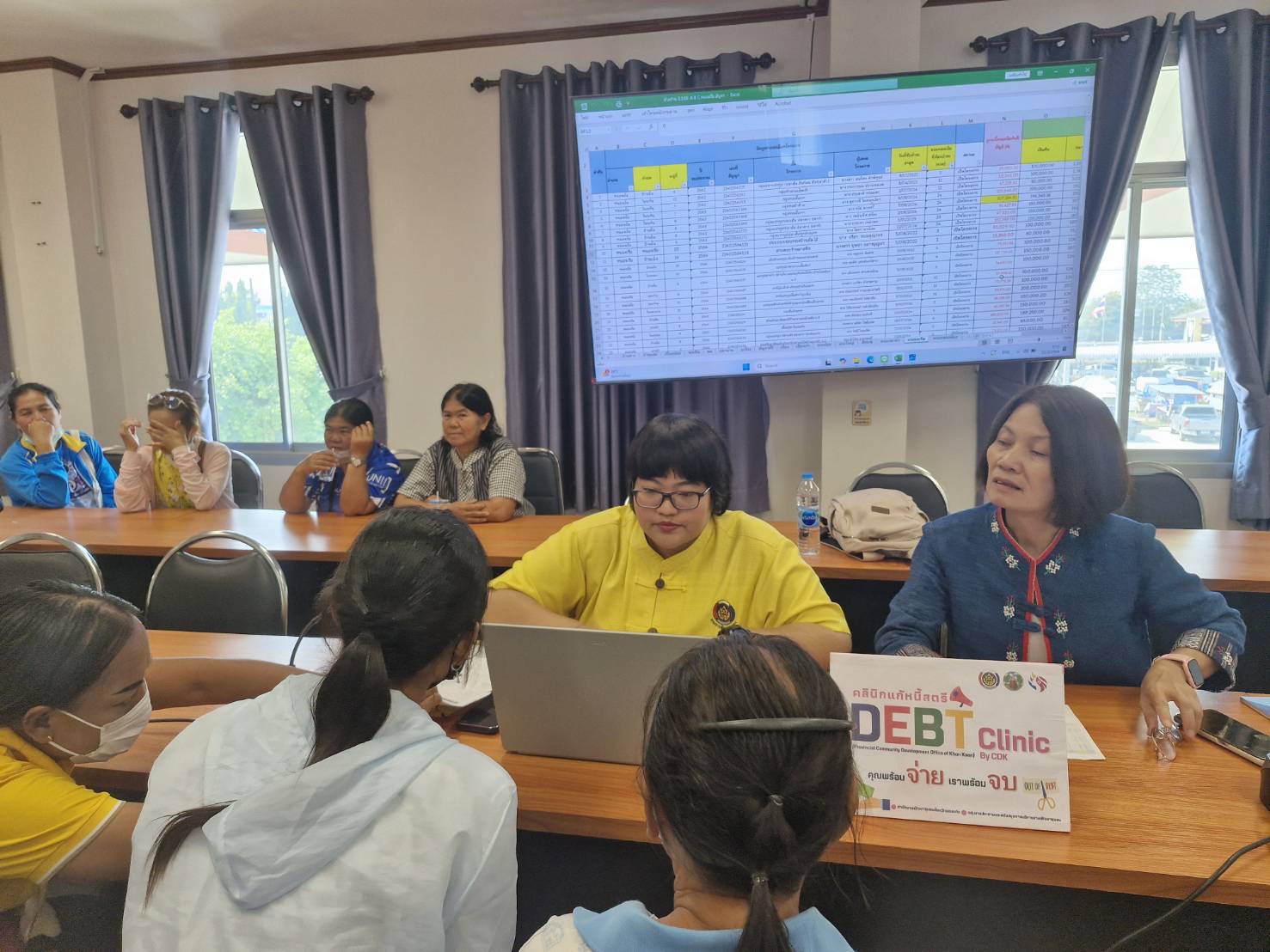 พช.ขอนแก่น : ลงพื้นที่ติดตามและสนับสนุนการดำเนินงาน การบริหารจัดการหนี้ค้างเกินกำหนดชำระ กองทุนพัฒนาบทบาทสตรี