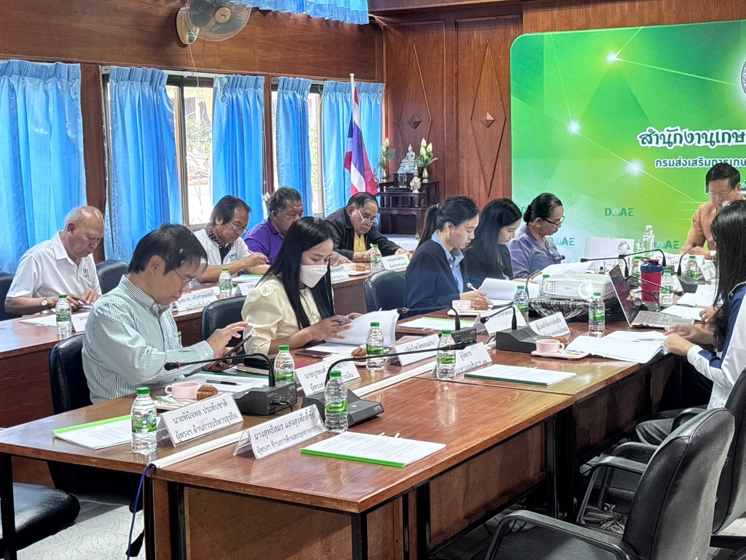 พช.ขอนแก่น : เข้าร่วมประชุมคณะกรรมการส่งเสริมวิสาหกิจชุมชนจังหวัดขอนแก่น