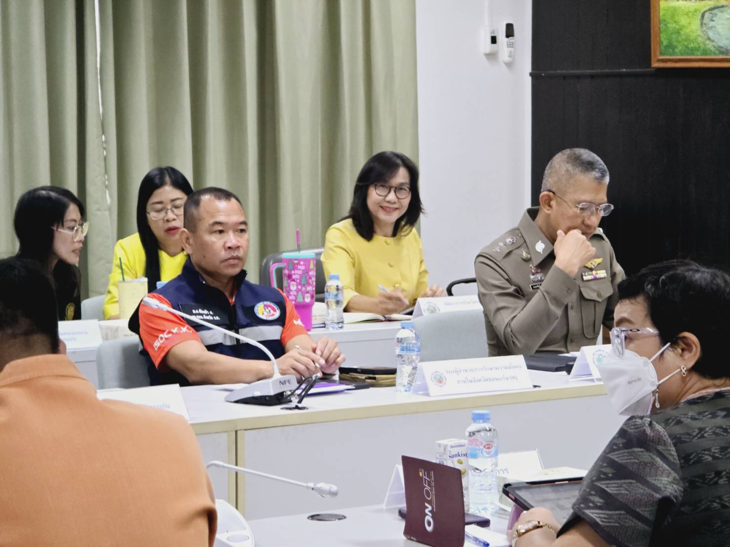 พช.ขอนแก่น : ร่วมประชุมศูนย์ปฏิบัติการติดตามเร่งรัดการบำบัดรักษา ฟื้นฟูสภาพทางสังคม ป้องกันและปราบปรามยาเสพติด (ศปก.ครส.) ครั้งที่ 6/2568