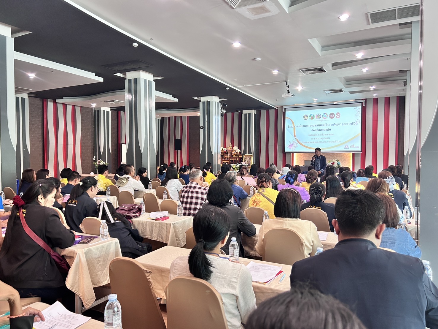 พช.ขอนแก่น : สนับสนุนการดำเนินโครงการเพิ่มศักยภาพประชาชนเพื่อการพัฒนาคุณภาพชีวิต ณ พื้นที่จังหวัดบุรีรัมย์
