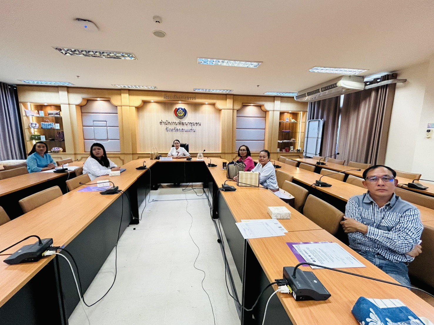พช.ขอนแก่น : จัดประชุมเชิงปฏิบัติการผู้ผลิตผู้ประกอบการ ภายใต้โครงการคัดสรรยอดผลิตภัณฑ์ OTOP เด่น จังหวัด (Provincial Star OTOP : PSO) พ.ศ. 2568