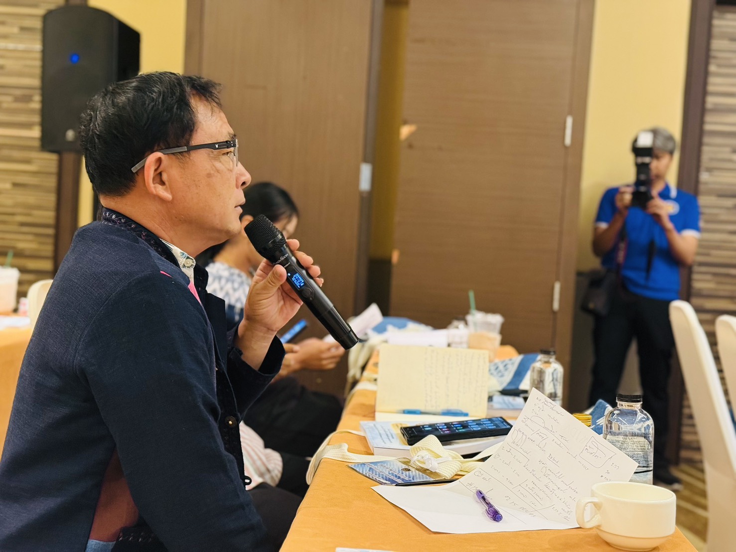 พช.ขอนแก่น : ร่วมประชุมโครงการพัฒนาศักยภาพเครือข่ายอาชีพ และผู้ผลิต ผู้ประกอบการ หนึ่งตำบล หนึ่งผลิตภัณฑ์