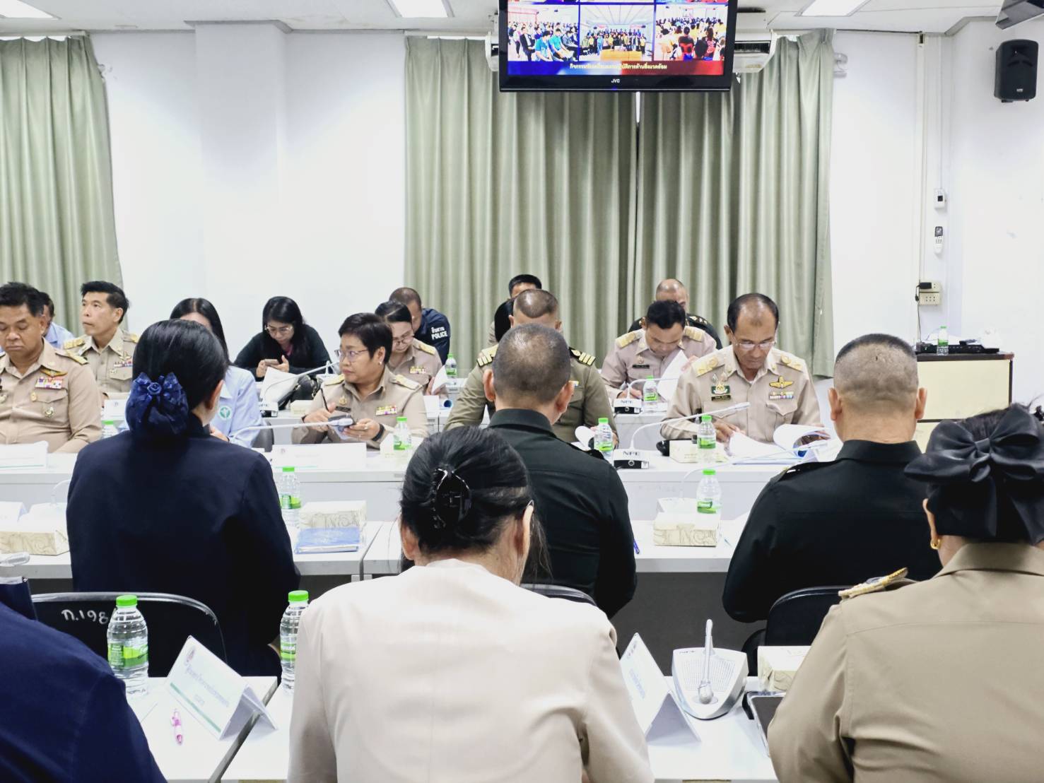 พช.ขอนแก่น : ร่วมประชุมคณะกรรมการอำนวยการรักษาความมั่นคงภายในจังหวัดขอนแก่น ครั้งที่ 1/2568
