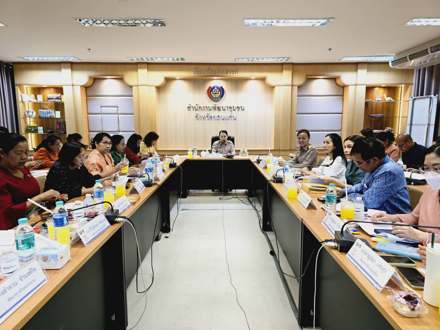 พช.ขอนแก่น : ประชุมผู้บริหารและนักวิชาการพัฒนาชุมชนจังหวัดขอนแก่น ครั้งที่ 3/2568