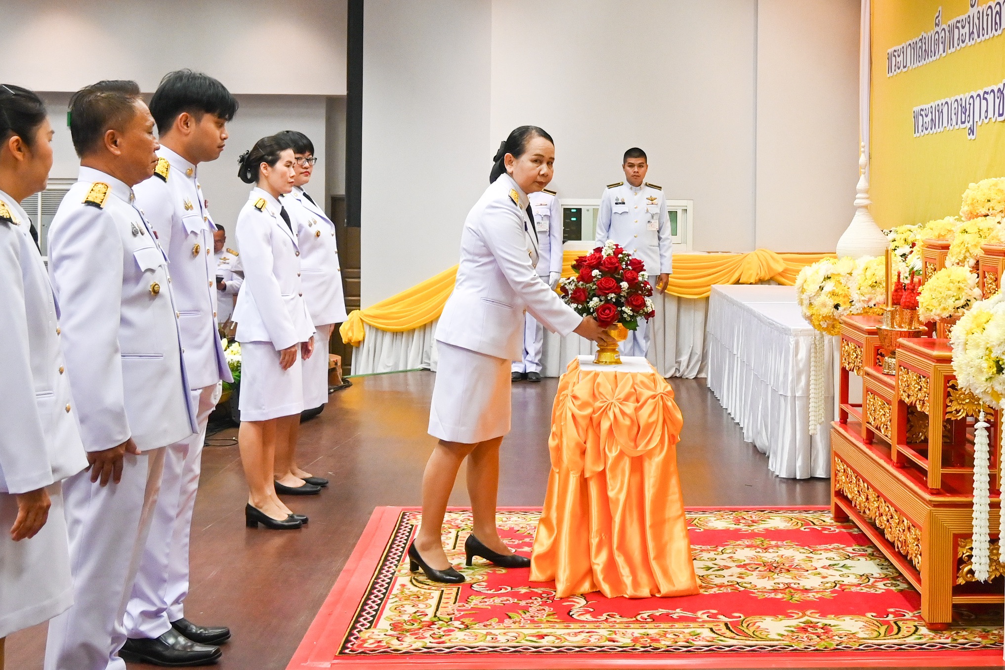 จังหวัดขอนแก่น : จัดพิธีวางพานพุ่มถวายราชสักการะเนื่องในวันที่ระลึกพระบาทสมเด็จพระนั่งเกล้าเจ้าอยู่หัว พระมหาเจษฎาราชเจ้า ประจำปี 2568