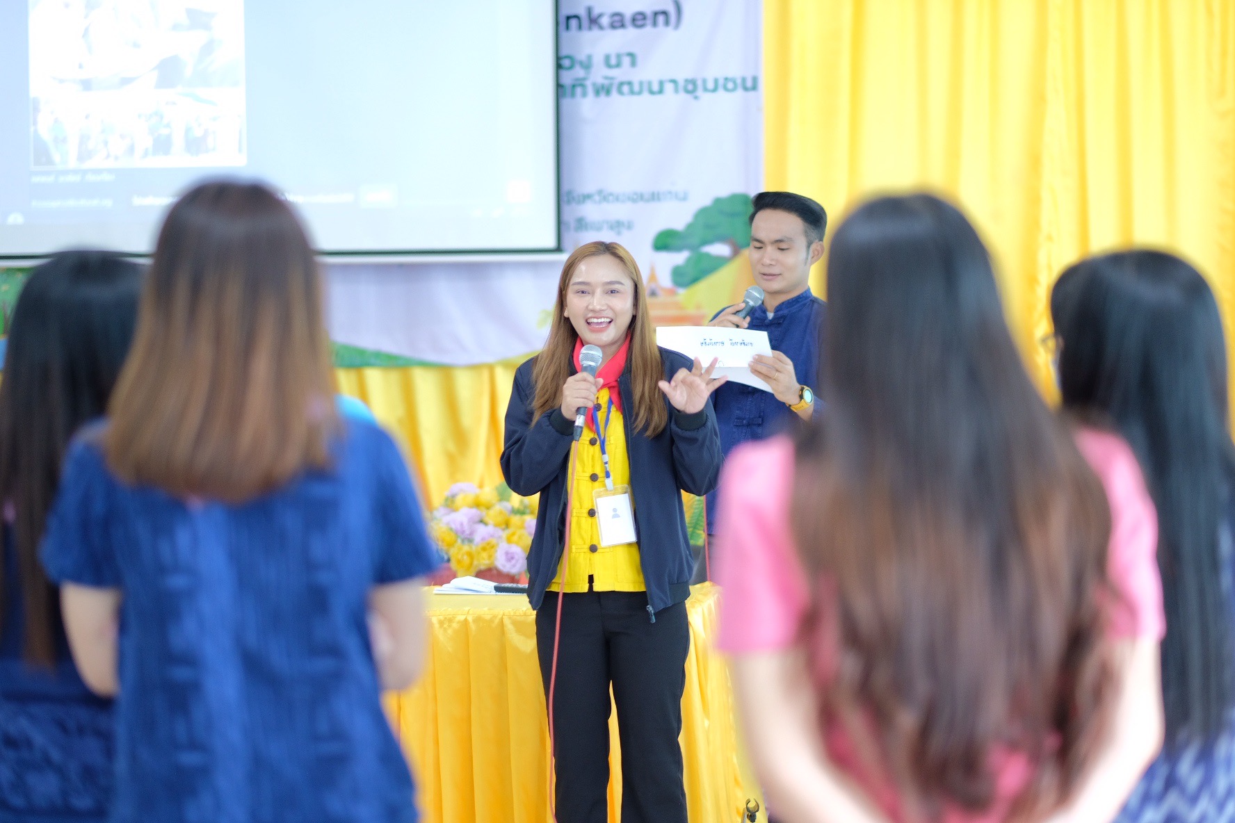 พช.ขอนแก่น : ดำเนินโครงการนวัตกรรมสร้างสรรค์เพื่อชุมชน (7C : Innovation for Smarter CDD Khonkaen) “เติมแฮง แบ่งปัน สานฝัน โคก หนอง นา” กิจกรรม ฝึกอบรมเชิงปฏิบัติการเพิ่มศักยภาพของเจ้าหน้าที่พัฒนาชุมชน “เติมแฮง แบ่งปัน สานฝัน โคก หนอง นา” ณ ศูนย์เรียนรู้เศรษฐกิจพอเพียง บ้านขามป้อม หมู่ 4 ตำบลขัวเรียง อำเภอชุมแพ จังหวัดขอนแก่น (วันที่3)