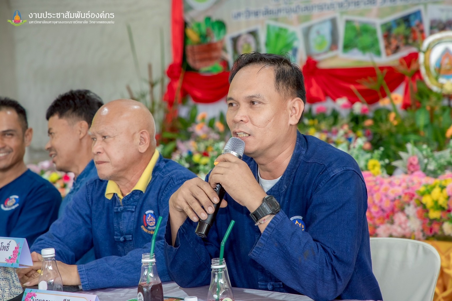 จังหวัดขอนแก่น : ดำเนินโครงการพัฒนา โคก หนอง นา พุทธอารยเกษตร งบประมาณ พ.ศ. 2568″ กิจกรรมที่ 1กิจกรรมเปิดตลาด โคก หนอง นา พุทธอารยเกษตร มจร.ขอนแก่น