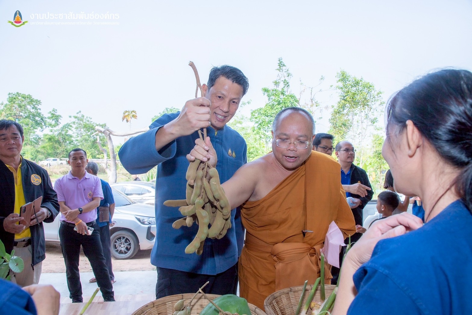จังหวัดขอนแก่น : ดำเนินโครงการพัฒนา โคก หนอง นา พุทธอารยเกษตร งบประมาณ พ.ศ. 2568″ กิจกรรมที่ 1กิจกรรมเปิดตลาด โคก หนอง นา พุทธอารยเกษตร มจร.ขอนแก่น