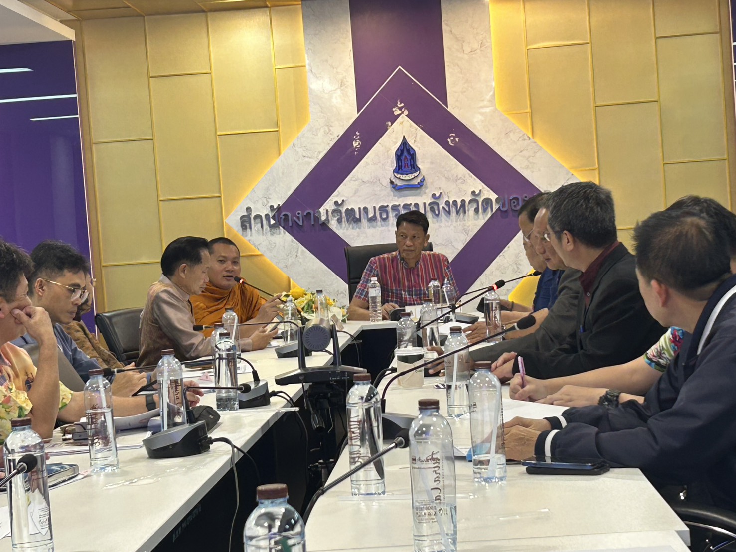 พช.ขอนแก่น : ร่วมประชุมเพื่อเตรียมความพร้อมสุดยอดสงกรานต์ ประจำปี 2568