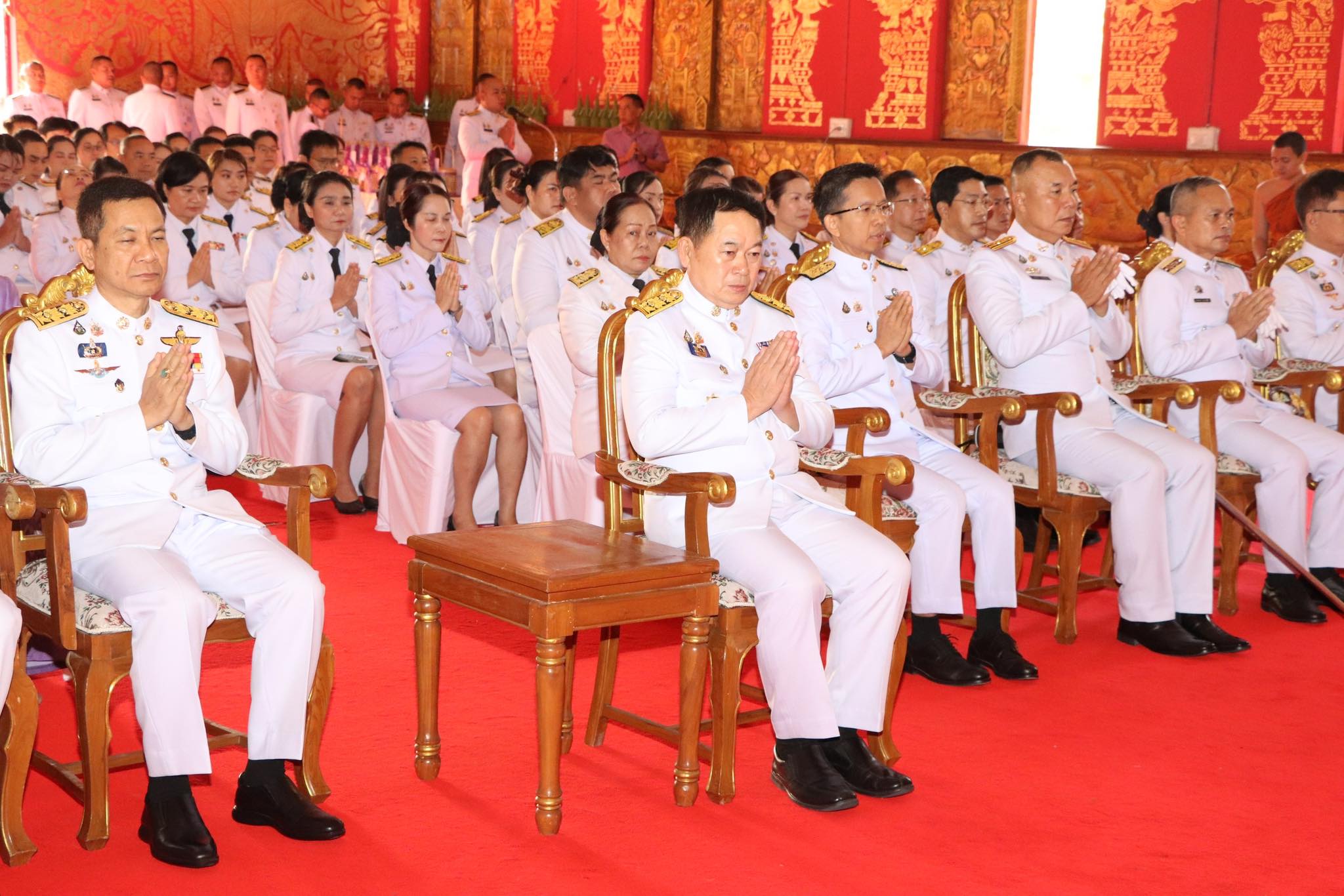 จังหวัดขอนแก่น : จัดพิธีทำบุญตักบาตร เนื่องในวันคล้ายวันพระราชสมภพสมเด็จพระกนิษฐาธิราชเจ้า กรมสมเด็จพระเทพรัตนราชสุดาฯ สยามบรมราชกุมารี