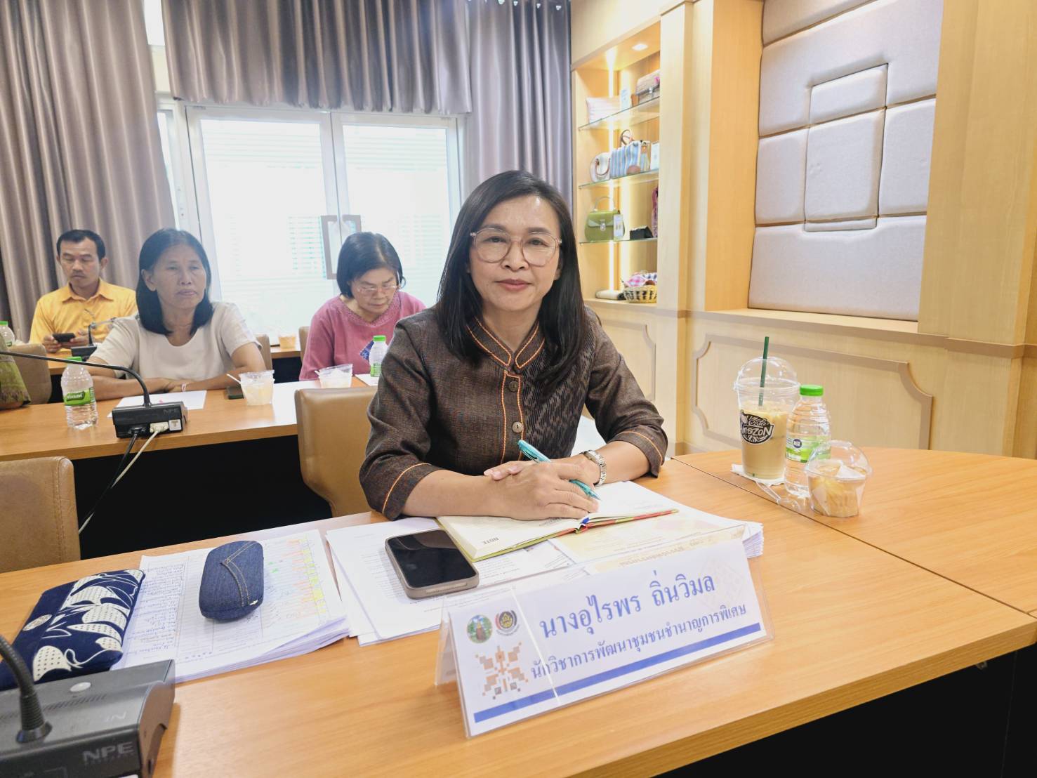 พช.ขอนแก่น : จัดประชุมคณะกรรมการเครือข่ายกลุ่มอาชีพ และผู้ผลิต ผู้ประกอบการหนึ่งตำบล หนึ่งผลิตภัณฑ์  จังหวัดขอนแก่น ครั้งที่ 1/2568