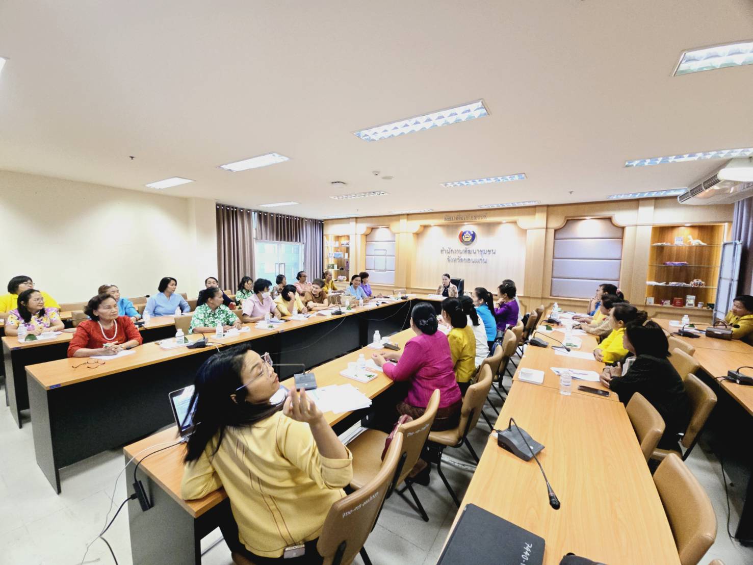 พช.ขอนแก่น : ประชุมคณะกรรมการพัฒนาสตรีจังหวัดขอนแก่น (กพสจ.) ครั้งที่ 2/2568