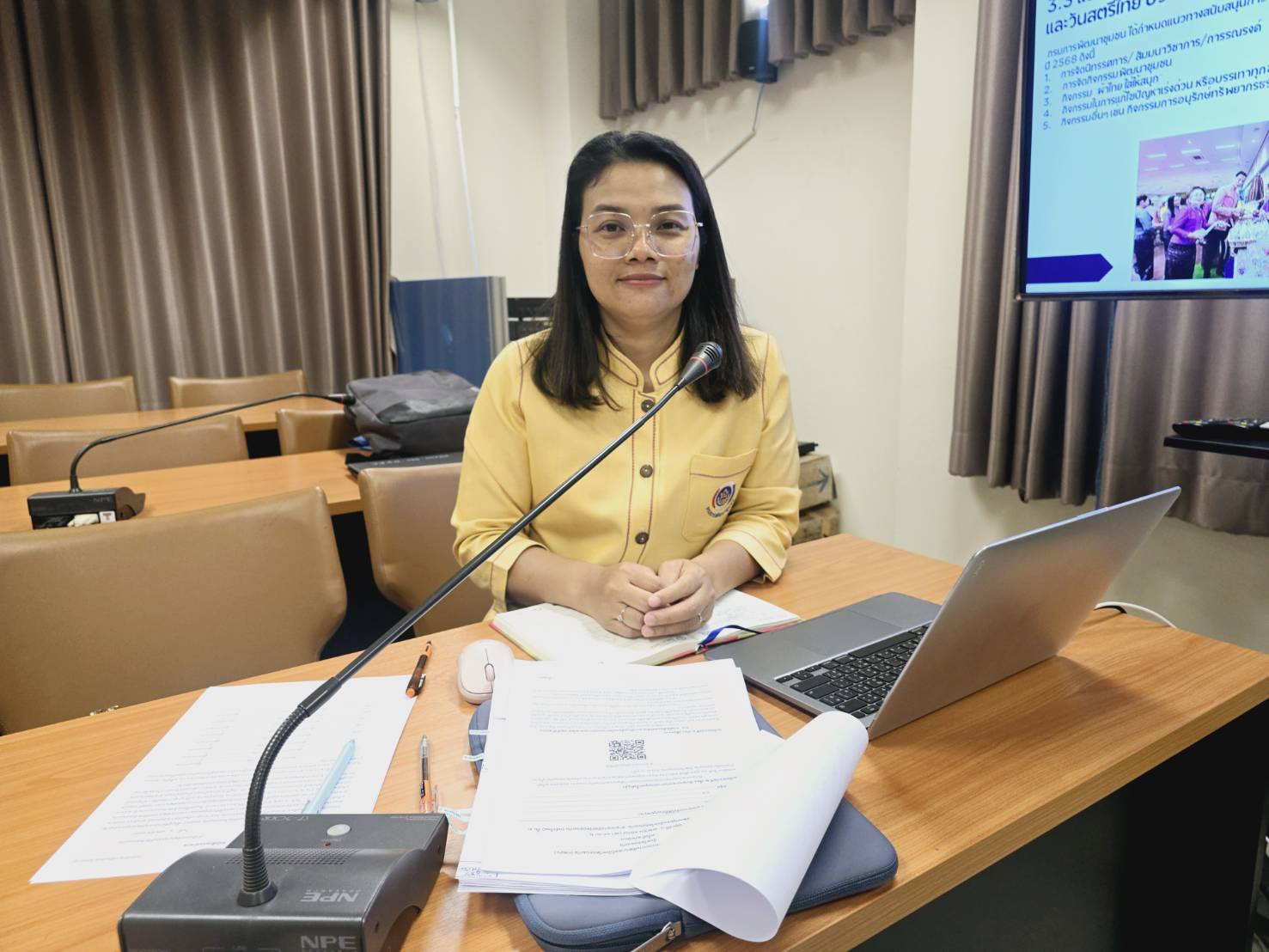 พช.ขอนแก่น : ประชุมคณะกรรมการพัฒนาสตรีจังหวัดขอนแก่น (กพสจ.) ครั้งที่ 2/2568