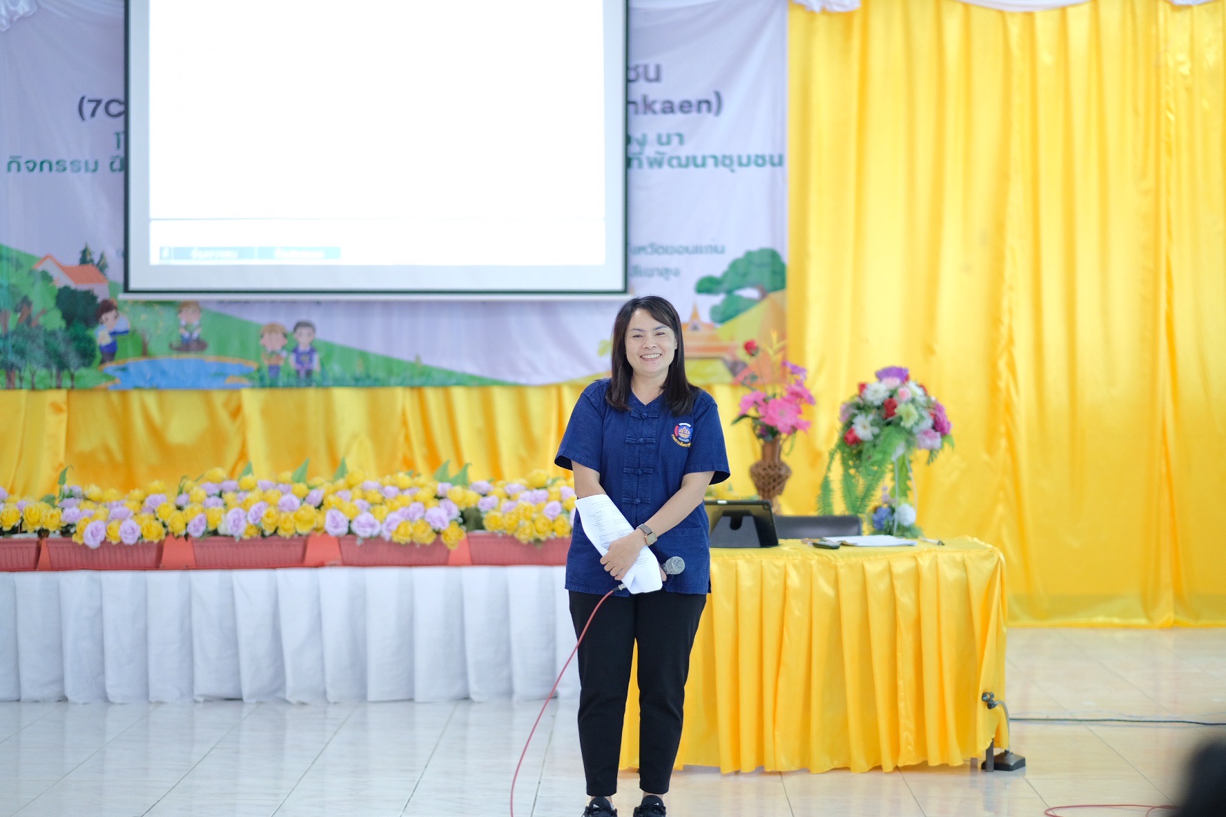 พช.ขอนแก่น : ดำเนินโครงการนวัตกรรมสร้างสรรค์เพื่อชุมชน (7C : Innovation for Smarter CDD Khonkaen) “เติมแฮง แบ่งปัน สานฝัน โคก หนอง นา” กิจกรรม ฝึกอบรมเชิงปฏิบัติการเพิ่มศักยภาพของเจ้าหน้าที่พัฒนาชุมชน “เติมแฮง แบ่งปัน สานฝัน โคก หนอง นา” ณ ศูนย์เรียนรู้เศรษฐกิจพอเพียง บ้านขามป้อม หมู่ 4 ตำบลขัวเรียง อำเภอชุมแพ จังหวัดขอนแก่น (วันที่3)