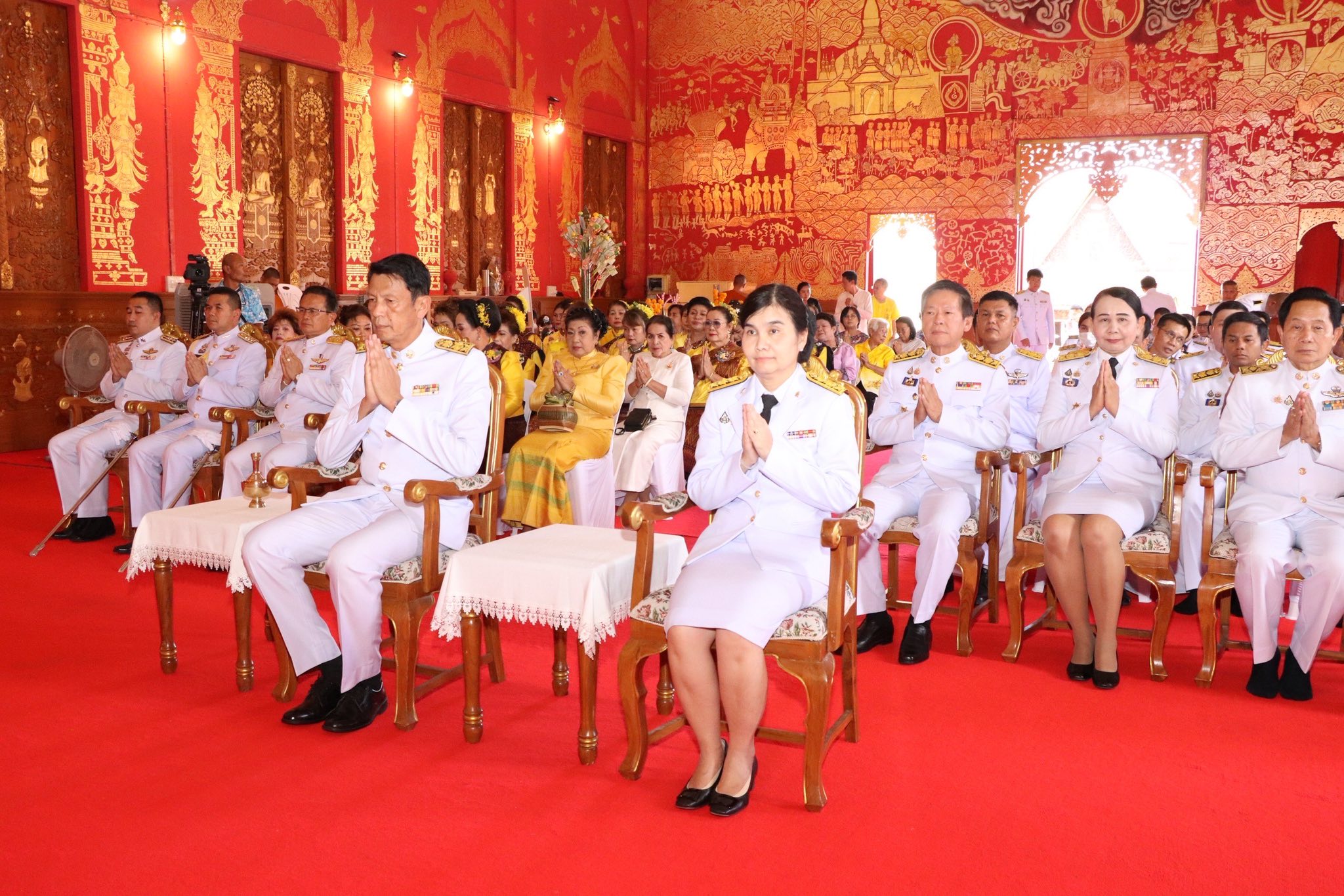 จังหวัดขอนแก่น : จัดพิธีถวายน้ำสรงพระราชทานพระศรีสัตนาคนหุต (หลวงพ่อพระลับ) ณ วัดธาตุ พระอารามหลวง