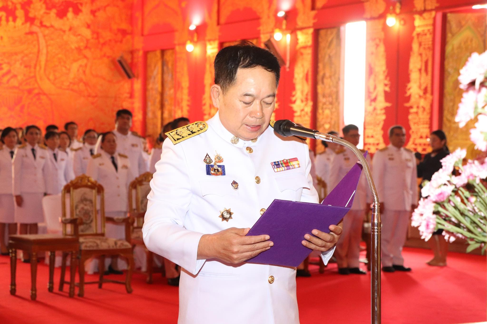 จังหวัดขอนแก่น : จัดพิธีทำบุญตักบาตร เนื่องในวันคล้ายวันพระราชสมภพสมเด็จพระกนิษฐาธิราชเจ้า กรมสมเด็จพระเทพรัตนราชสุดาฯ สยามบรมราชกุมารี