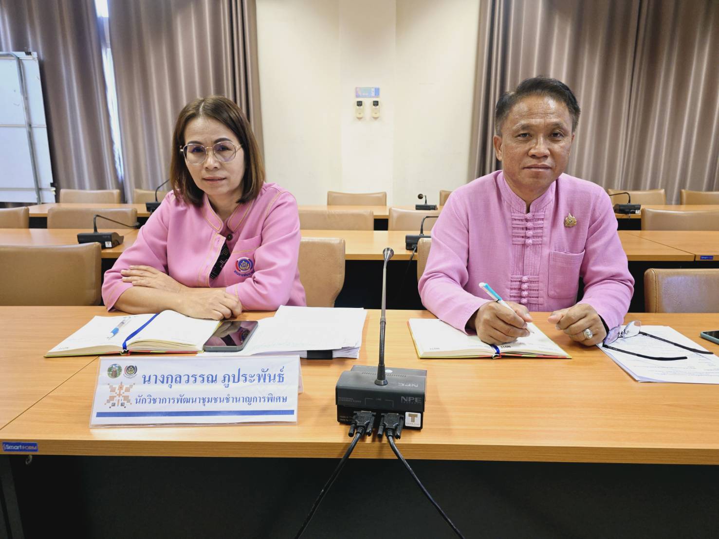 พช.ขอนแก่น : ประชุมยกร่างข้อตกลงการปฏิบัติราชการและการประเมินผลการปฏิบัติราชการของข้าราชการสังกัดสำนักงานพัฒนาชุมชนจังหวัดขอนแก่น