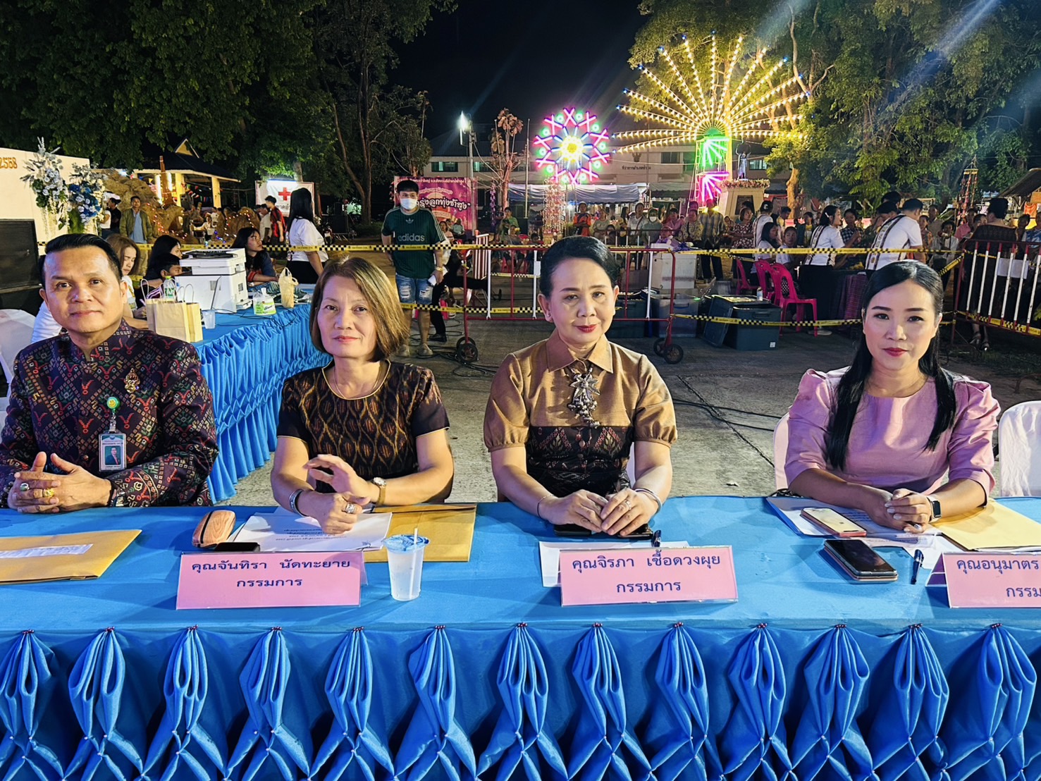 พช.ขอนแก่น : ร่วมเป็นคณะกรรมการตัดสินการประกวด “นางสาวซำสูง ประจำปี 2568” และเดินแบบผ้าไทยการกุศล (ลายยางนาไทซำสูง) ในงาน “แผ่นดินพระเจ้าใหญ่ รวมใจของดีอำเภอซำสูง” ประจำปี 2568