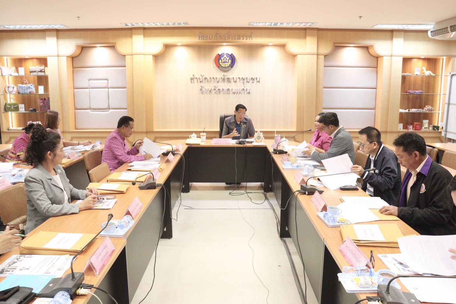 พช.ขอนแก่น : เข้าร่วมประชุมคณะกรรมการคัดเลือกองค์กรภาคธุรกิจที่มีผลงานการส่งเสริมความรับผิดชอบต่อสังคมของภาคธุรกิจระดับจังหวัดดีเด่น ประจำปี พ.ศ. 2568
