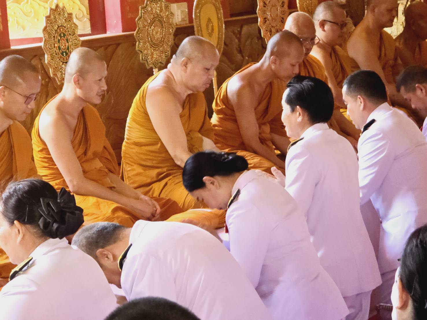จังหวัดขอนแก่น : จัดพิธีถวายน้ำสรงพระราชทานพระศรีสัตนาคนหุต (หลวงพ่อพระลับ) ณ วัดธาตุ พระอารามหลวง