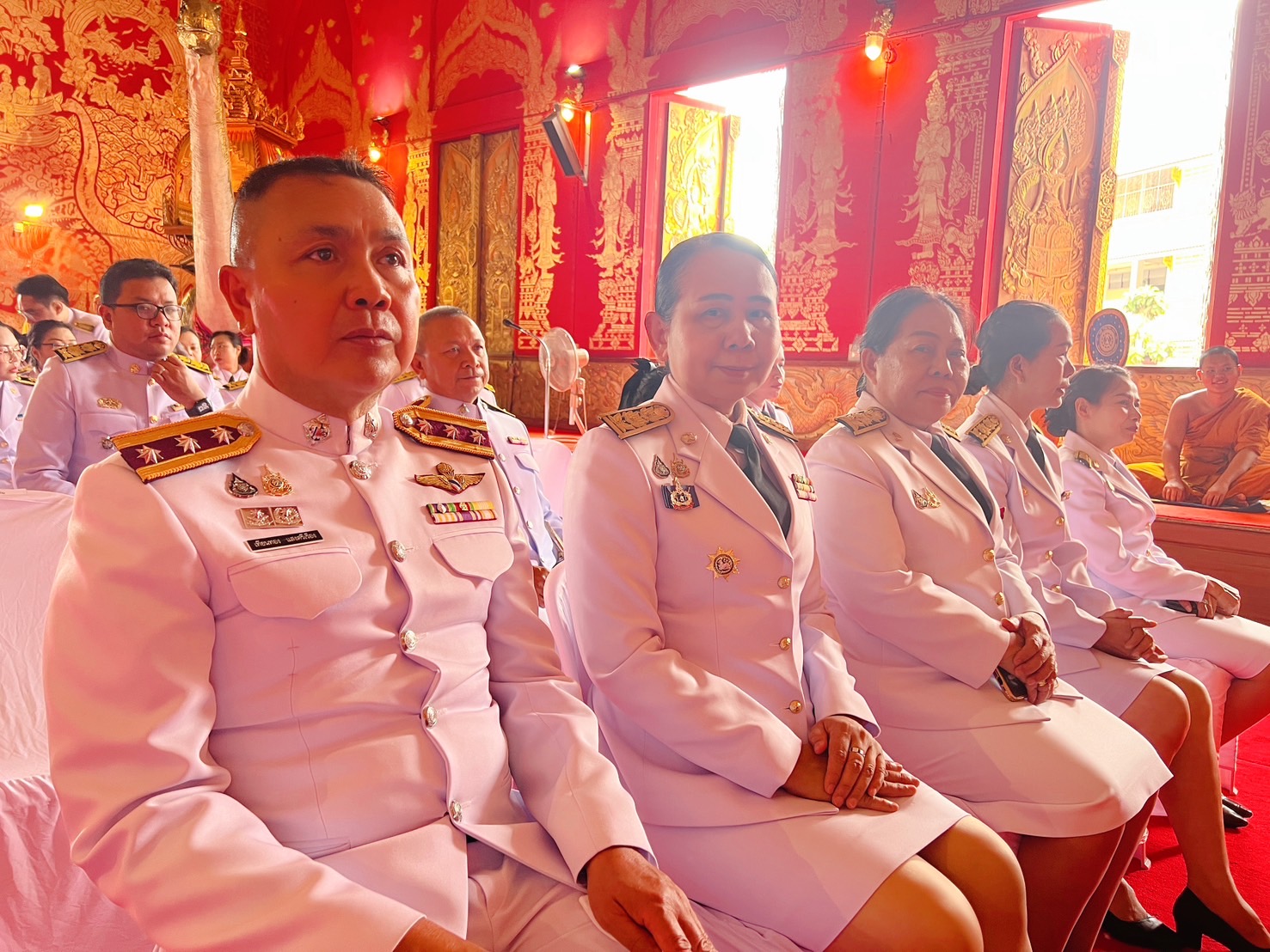 จังหวัดขอนแก่น : จัดพิธีเจริญพระพุทธมนต์เฉลิมพระเกียรติสมเด็จพระเจ้าลูกยาเธอ เจ้าฟ้าทีปังกรรัศมีโชติ มหาวชิโรตตมางกูร สิริวิบูลยราชกุมาร เนื่องในวันคล้ายวันประสูติ 29 เมษายน 2568