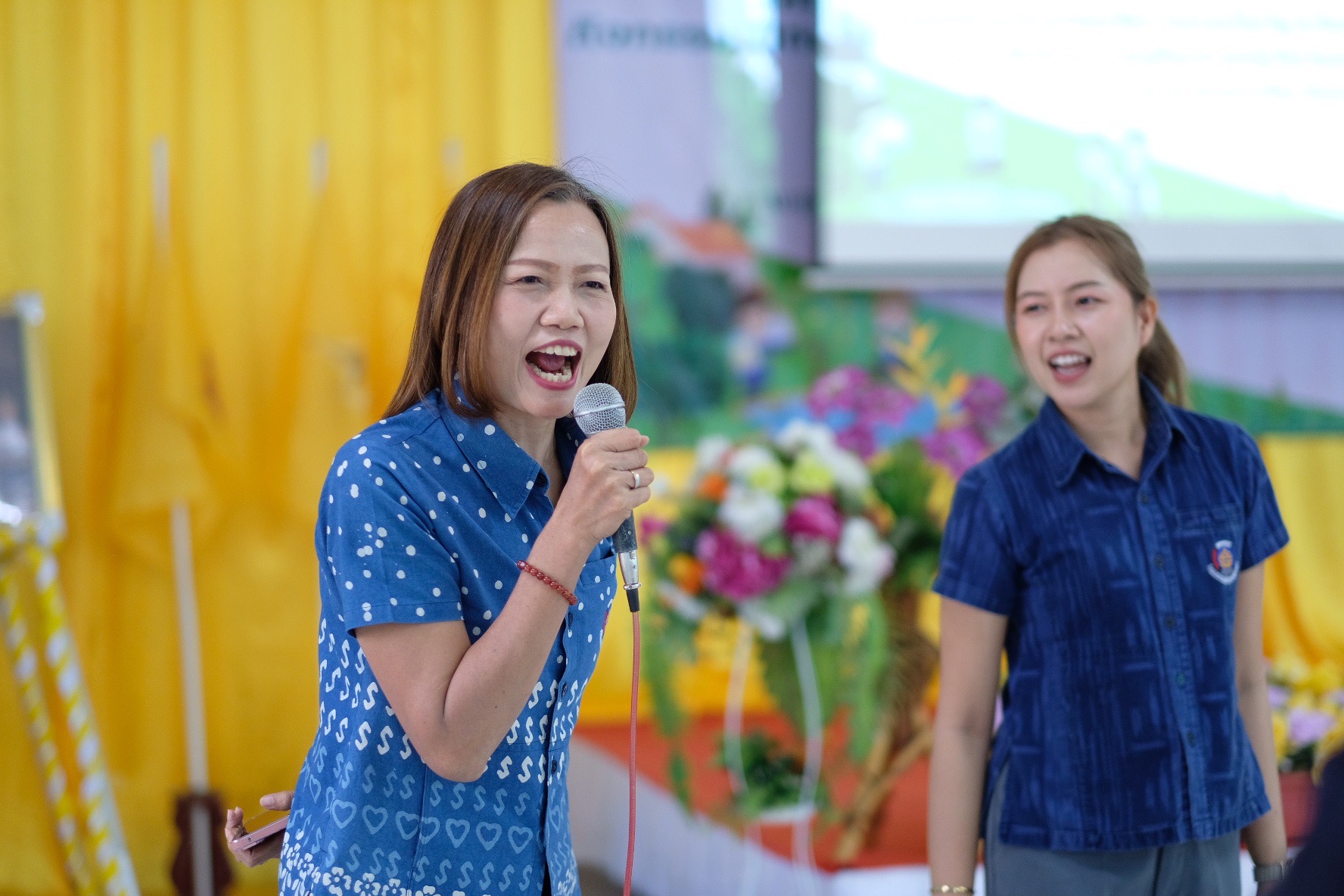 พช.ขอนแก่น : ดำเนินโครงการนวัตกรรมสร้างสรรค์เพื่อชุมชน (7C : Innovation for Smarter CDD Khonkaen) “เติมแฮง แบ่งปัน สานฝัน โคก หนอง นา” กิจกรรม ฝึกอบรมเชิงปฏิบัติการเพิ่มศักยภาพของเจ้าหน้าที่พัฒนาชุมชน “เติมแฮง แบ่งปัน สานฝัน โคก หนอง นา” ณ ศูนย์เรียนรู้เศรษฐกิจพอเพียง บ้านขามป้อม หมู่ 4 ตำบลขัวเรียง อำเภอชุมแพ จังหวัดขอนแก่น (วันที่1)