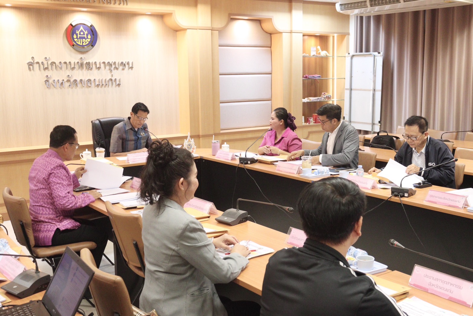 พช.ขอนแก่น : เข้าร่วมประชุมคณะกรรมการคัดเลือกองค์กรภาคธุรกิจที่มีผลงานการส่งเสริมความรับผิดชอบต่อสังคมของภาคธุรกิจระดับจังหวัดดีเด่น ประจำปี พ.ศ. 2568