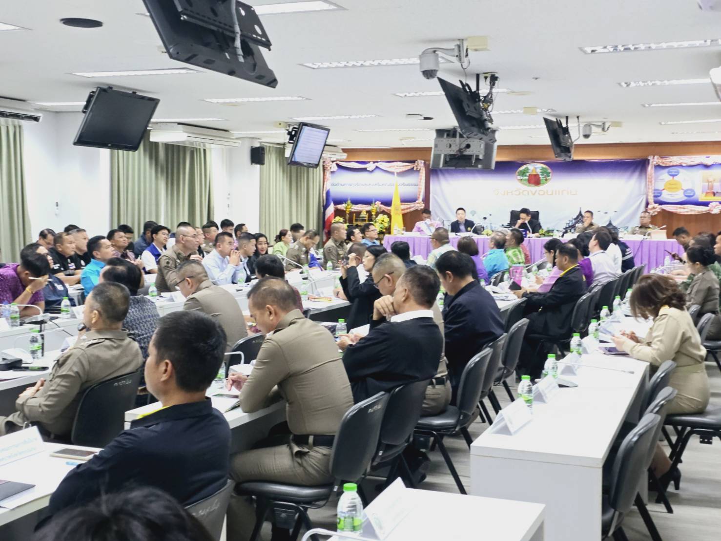 พช.ขอนแก่น : ร่วมประชุมคณะกรรมการศูนย์อำนวยการป้องกันและปราบปรามยาเสพติดจังหวัดขอนแก่น (ศอ.ปส.จ.ขก.) ครั้งที่ 3/2568