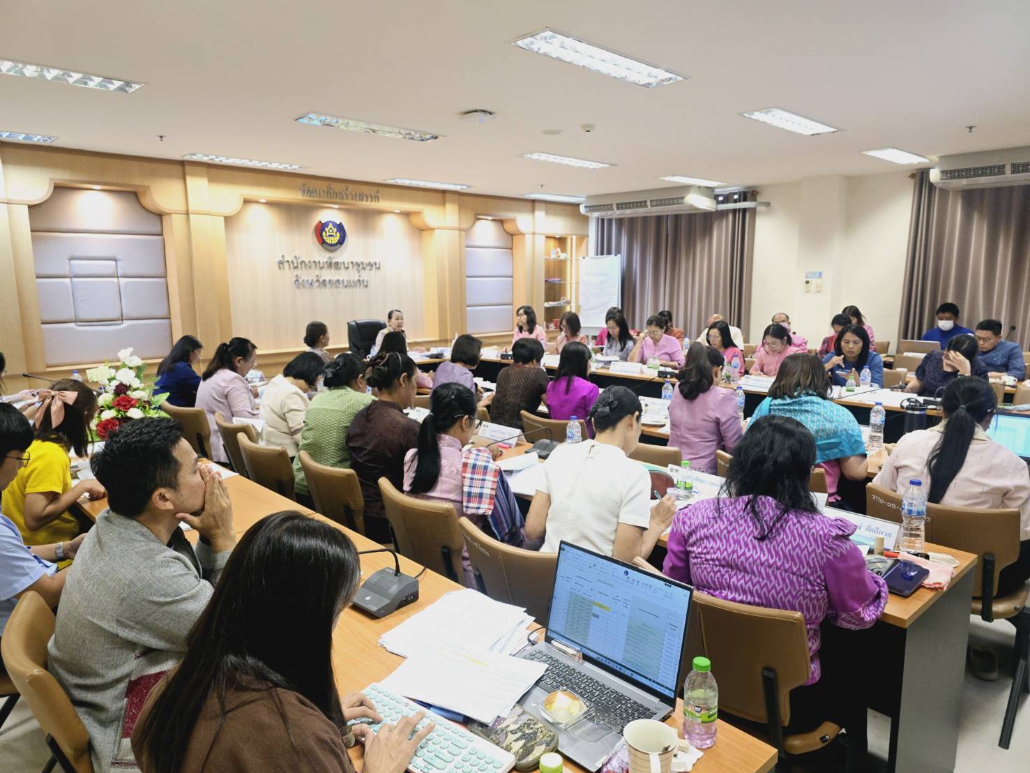 พช.ขอนแก่น : ประชุมผู้บริหารและนักวิชาการพัฒนาชุมชนจังหวัดขอนแก่น ครั้งที่ 4/2568