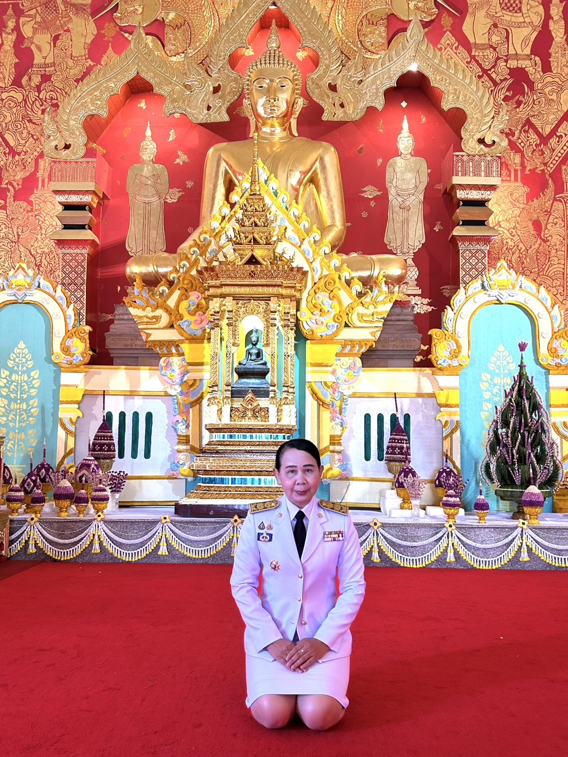 จังหวัดขอนแก่น : จัดพิธีถวายน้ำสรงพระราชทานพระศรีสัตนาคนหุต (หลวงพ่อพระลับ) ณ วัดธาตุ พระอารามหลวง
