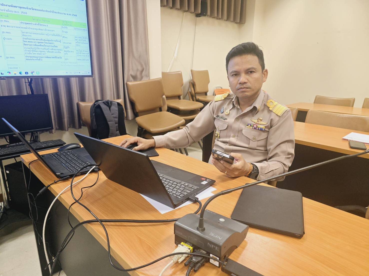 พช.ขอนแก่น : ประชุมประสานแผน สำนักงานพัฒนาชุมชนจังหวัดขอนแก่น ครั้งที่ 4/2568