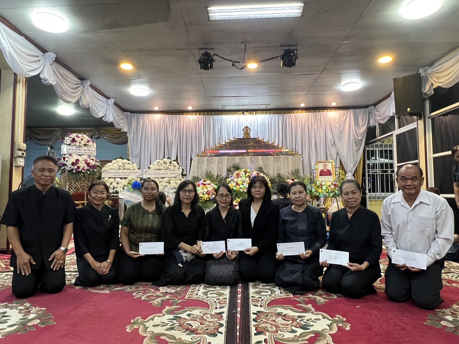 พช.ขอนแก่น : ร่วมเป็นเจ้าภาพฟังสวดพระอภิธรรม คุณแม่สมจิตร สุนทรพิทักษ์ ของนางสาวกนกอร สุนทรพิทักษ์ นักวิชาการพัฒนาชุมชนอำเภอบ้านฝาง