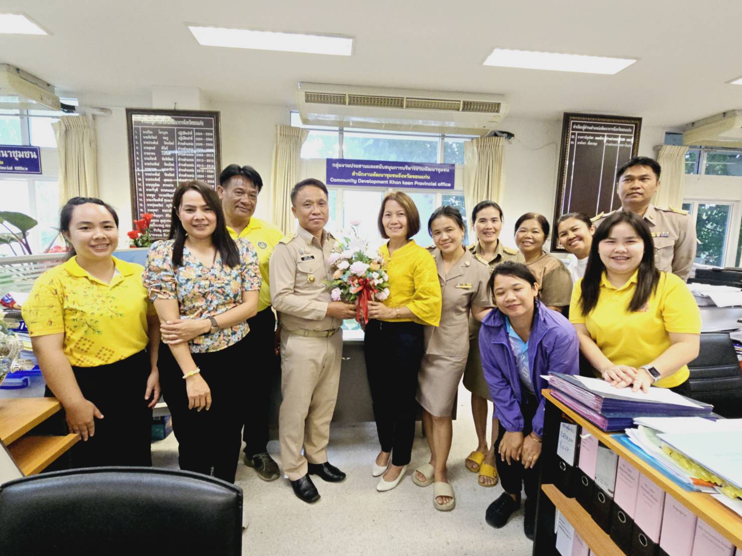 พช.ขอนแก่น : ยินดีต้อนรับ ข้าราชการในสังกัดพัฒนาชุมชน ในโอกาสได้รับการย้ายมาดำรงตำแหน่งและแต่งตั้งดำรงตำแหน่งใหม่..สู่จังหวัดขอนแก่น