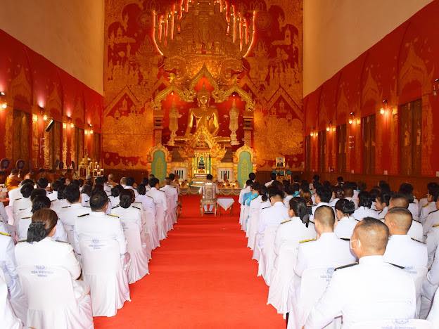 จังหวัดขอนแก่น : จัดพิธีเจริญพระพุทธมนต์เฉลิมพระเกียรติสมเด็จพระเจ้าลูกยาเธอ เจ้าฟ้าทีปังกรรัศมีโชติ มหาวชิโรตตมางกูร สิริวิบูลยราชกุมาร เนื่องในวันคล้ายวันประสูติ 29 เมษายน 2568