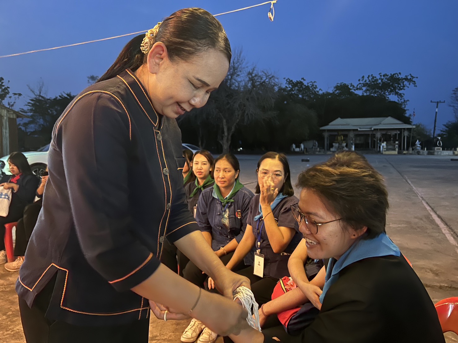 พช.ขอนแก่น : ดำเนินโครงการนวัตกรรมสร้างสรรค์เพื่อชุมชน (7C : Innovation for Smarter CDD Khonkaen) “เติมแฮง แบ่งปัน สานฝัน โคก หนอง นา” กิจกรรม ฝึกอบรมเชิงปฏิบัติการเพิ่มศักยภาพของเจ้าหน้าที่พัฒนาชุมชน “เติมแฮง แบ่งปัน สานฝัน โคก หนอง นา” ณ ศูนย์เรียนรู้เศรษฐกิจพอเพียง บ้านขามป้อม หมู่ 4 ตำบลขัวเรียง อำเภอชุมแพ จังหวัดขอนแก่น (วันที่1)