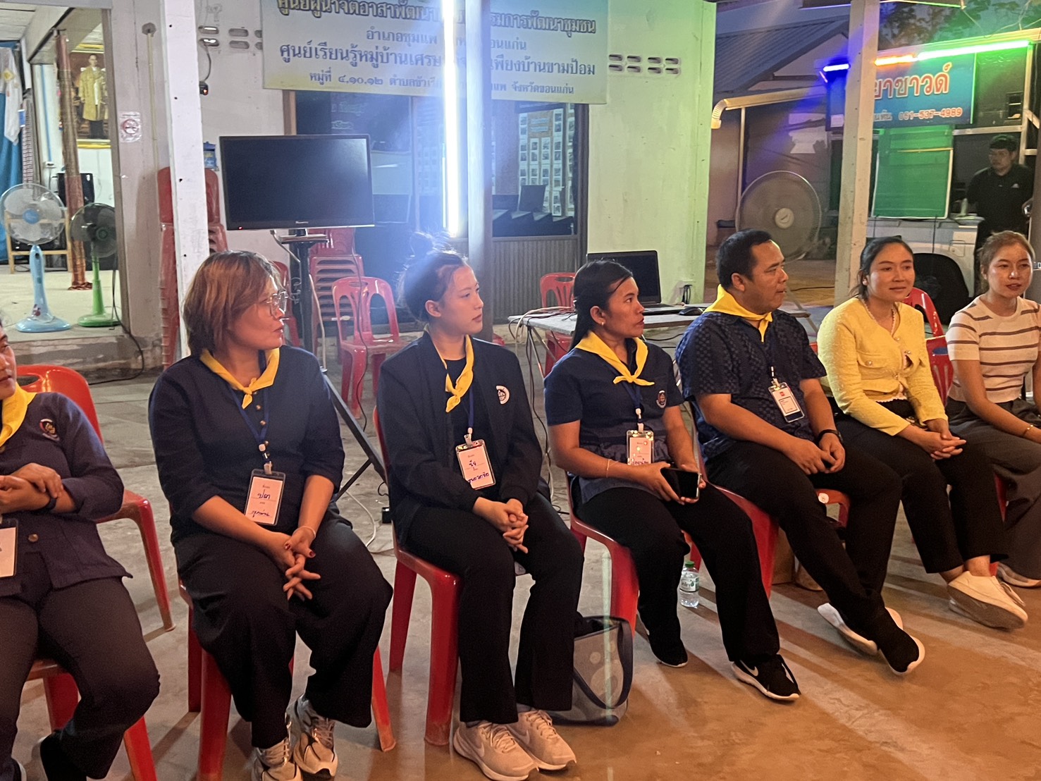 พช.ขอนแก่น : ดำเนินโครงการนวัตกรรมสร้างสรรค์เพื่อชุมชน (7C : Innovation for Smarter CDD Khonkaen) “เติมแฮง แบ่งปัน สานฝัน โคก หนอง นา” กิจกรรม ฝึกอบรมเชิงปฏิบัติการเพิ่มศักยภาพของเจ้าหน้าที่พัฒนาชุมชน “เติมแฮง แบ่งปัน สานฝัน โคก หนอง นา” ณ ศูนย์เรียนรู้เศรษฐกิจพอเพียง บ้านขามป้อม หมู่ 4 ตำบลขัวเรียง อำเภอชุมแพ จังหวัดขอนแก่น (วันที่1)