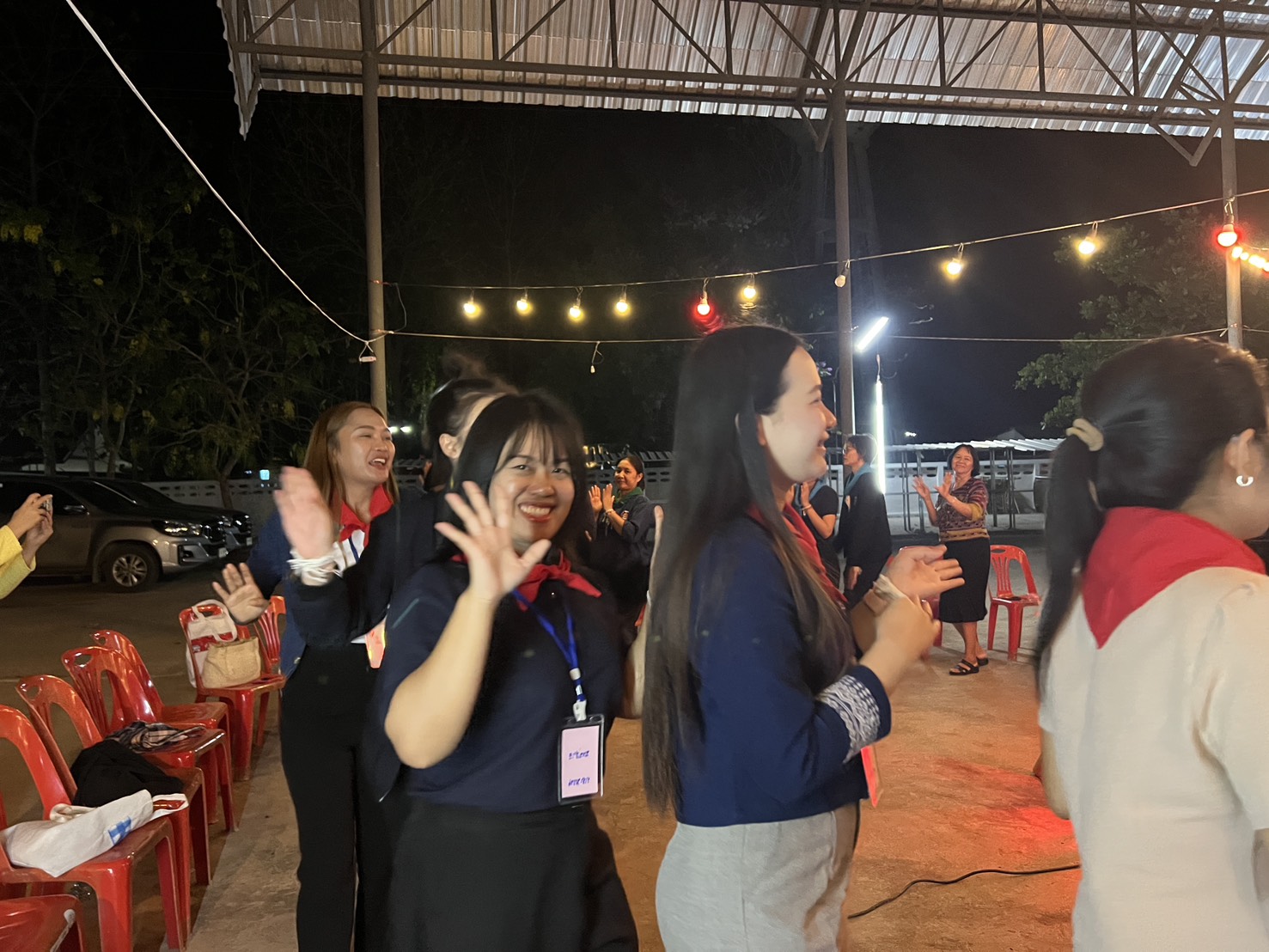 พช.ขอนแก่น : ดำเนินโครงการนวัตกรรมสร้างสรรค์เพื่อชุมชน (7C : Innovation for Smarter CDD Khonkaen) “เติมแฮง แบ่งปัน สานฝัน โคก หนอง นา” กิจกรรม ฝึกอบรมเชิงปฏิบัติการเพิ่มศักยภาพของเจ้าหน้าที่พัฒนาชุมชน “เติมแฮง แบ่งปัน สานฝัน โคก หนอง นา” ณ ศูนย์เรียนรู้เศรษฐกิจพอเพียง บ้านขามป้อม หมู่ 4 ตำบลขัวเรียง อำเภอชุมแพ จังหวัดขอนแก่น (วันที่1)