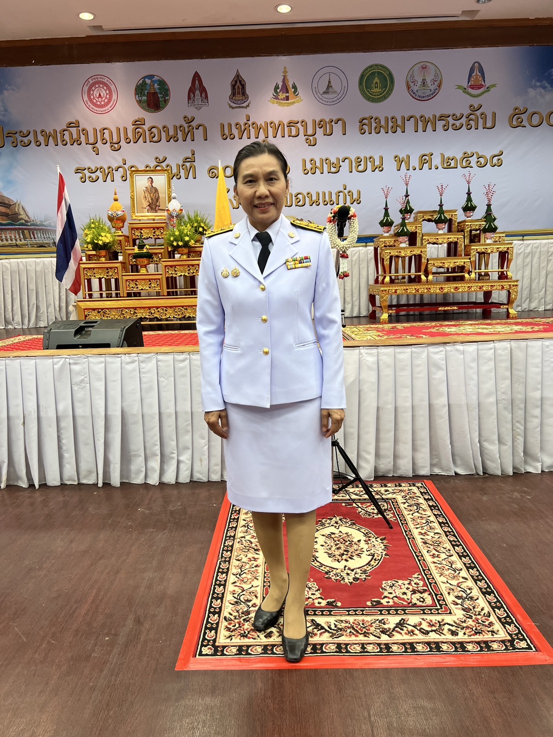 จังหวัดขอนแก่น : อัญเชิญหลวงพ่อพระลับ และน้ำสรงพระราชทาน เนื่องในประเพณีสงกรานต์ ประจำปี 2568