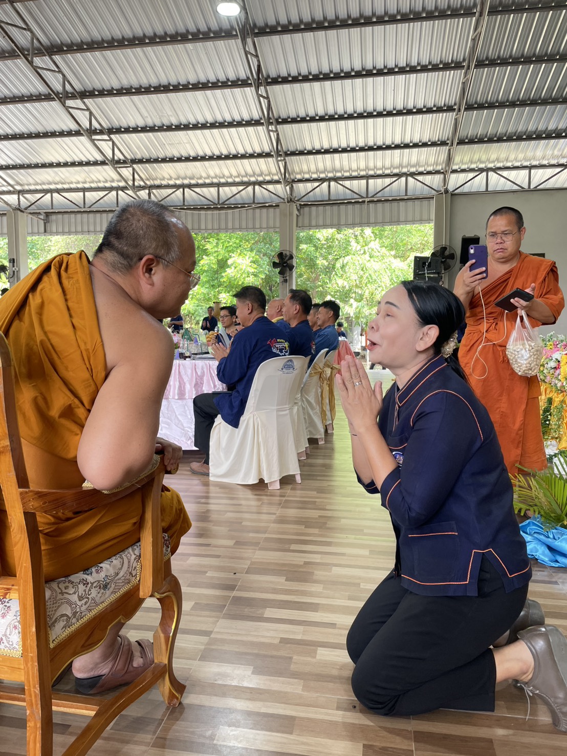 จังหวัดขอนแก่น : ดำเนินโครงการพัฒนา โคก หนอง นา พุทธอารยเกษตร งบประมาณ พ.ศ. 2568″ กิจกรรมที่ 1กิจกรรมเปิดตลาด โคก หนอง นา พุทธอารยเกษตร มจร.ขอนแก่น