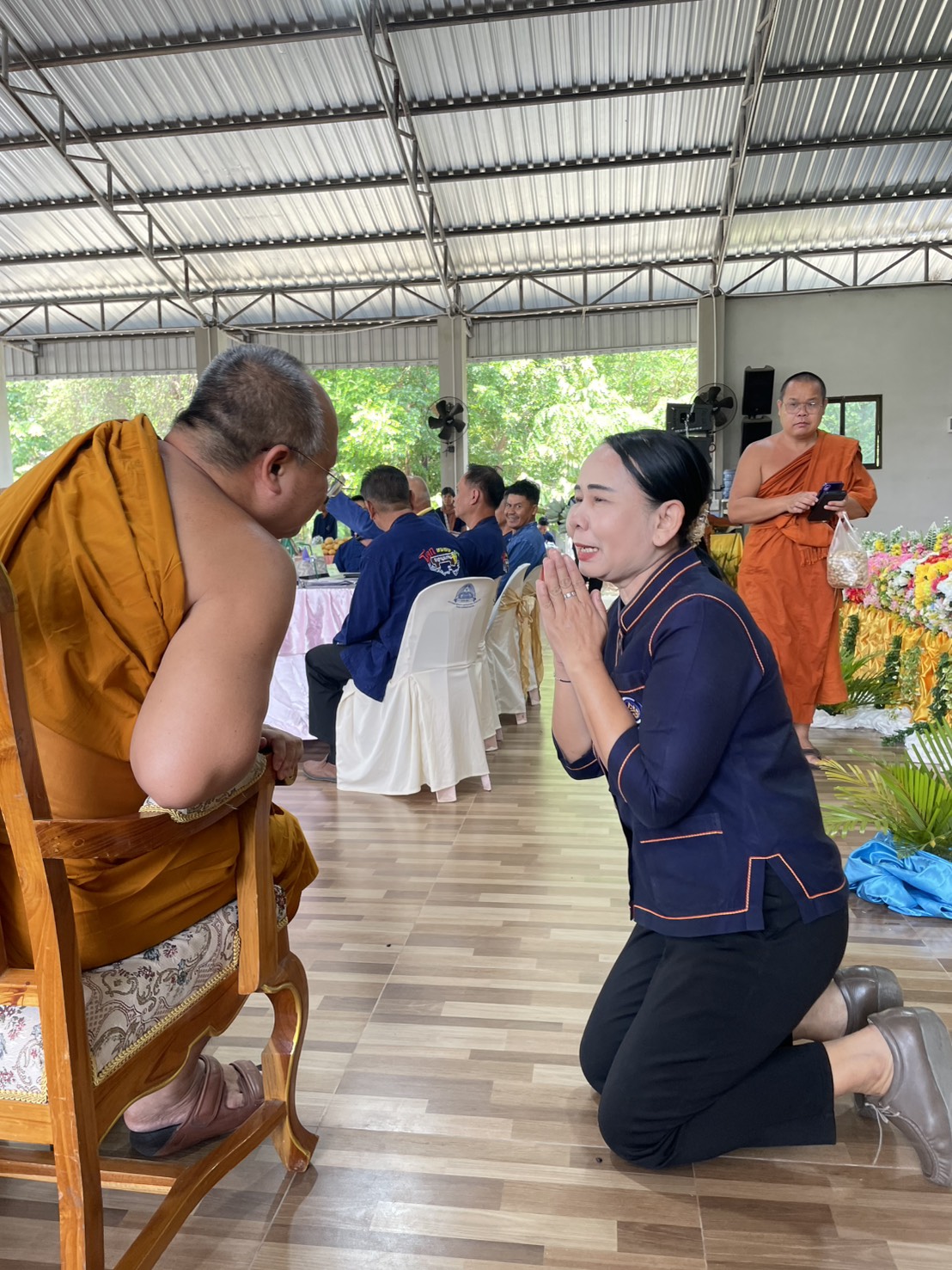 จังหวัดขอนแก่น : ดำเนินโครงการพัฒนา โคก หนอง นา พุทธอารยเกษตร งบประมาณ พ.ศ. 2568″ กิจกรรมที่ 1กิจกรรมเปิดตลาด โคก หนอง นา พุทธอารยเกษตร มจร.ขอนแก่น
